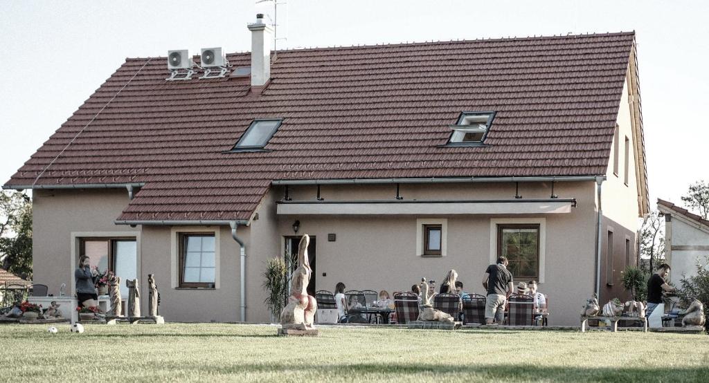 Budova, kde se penzion nachází