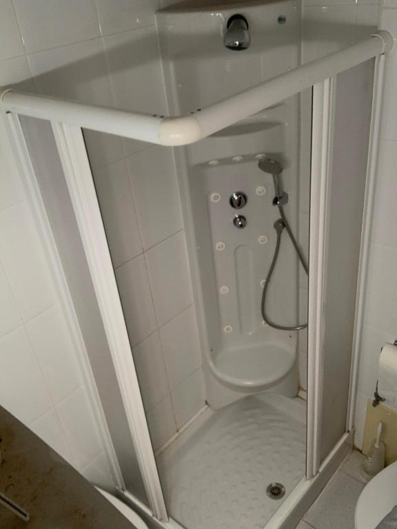 Koupelna v ubytování Apartamento en primera línea de mar, 8 personas
