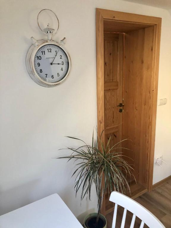 Postel nebo postele na pokoji v ubytování Apartmán U Kapličky