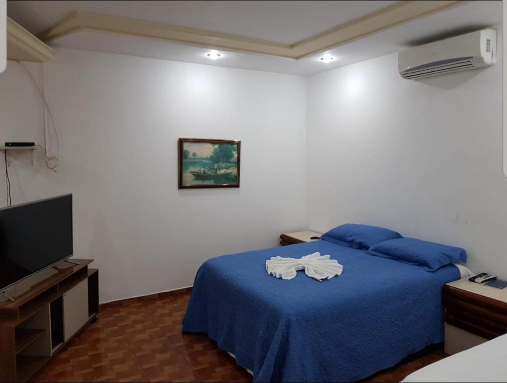 Postel nebo postele na pokoji v ubytování HOTEL POUSADA ALAGOINHAS