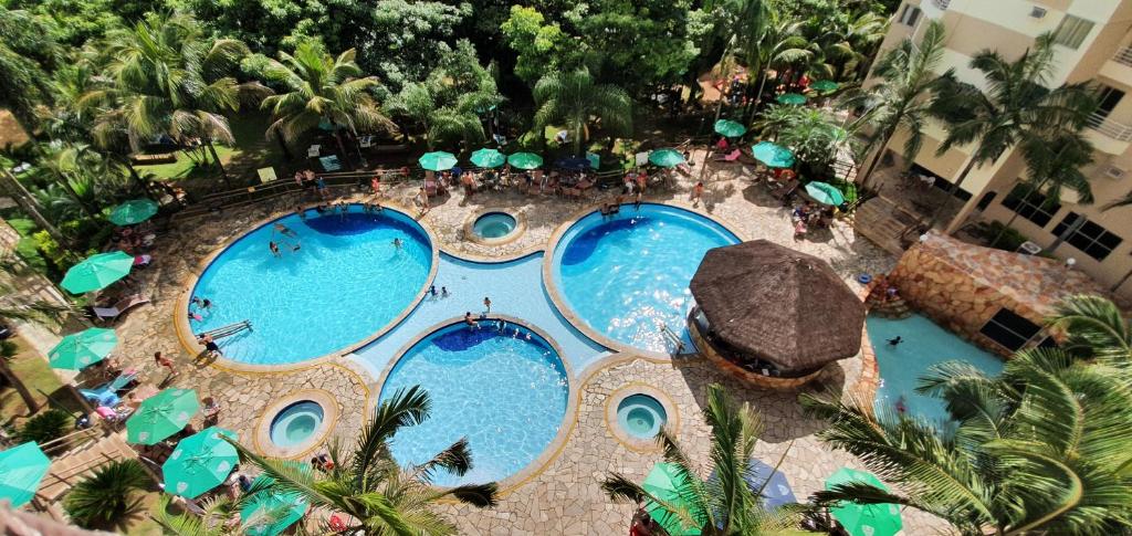  Thermas Paradise Cobertura 2 suítes e churrasqueira