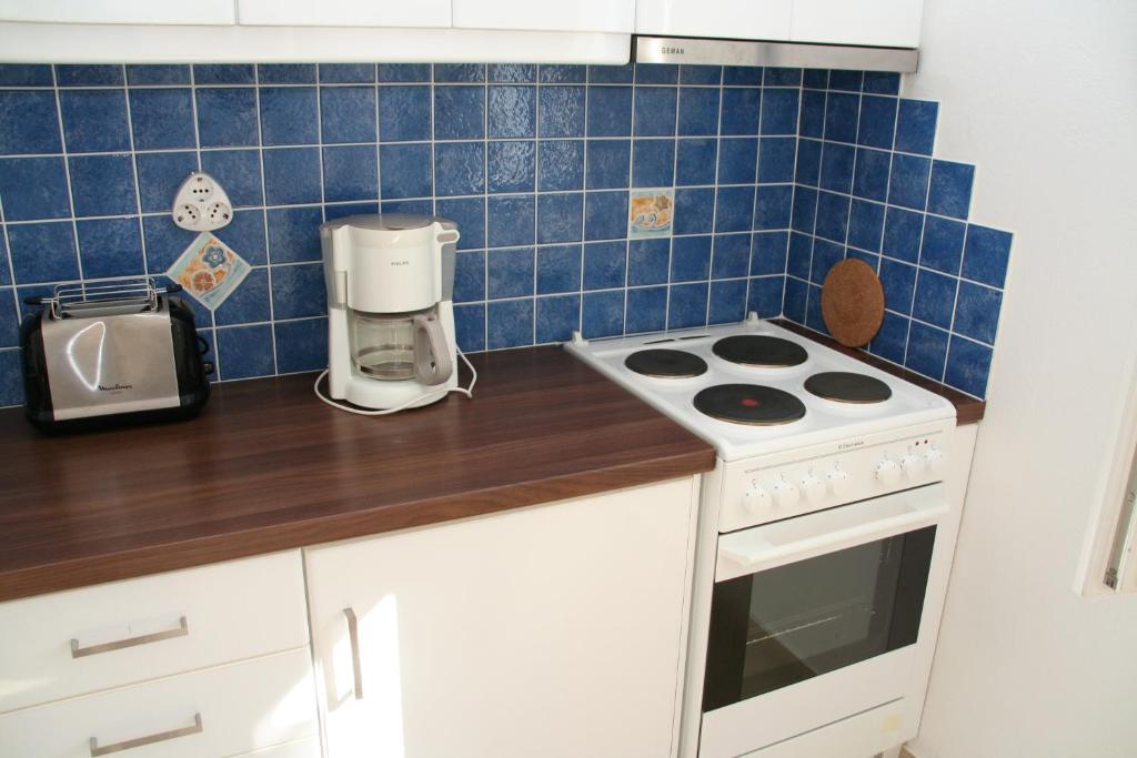 Kuchyň nebo kuchyňský kout v ubytování Villa Gabriela