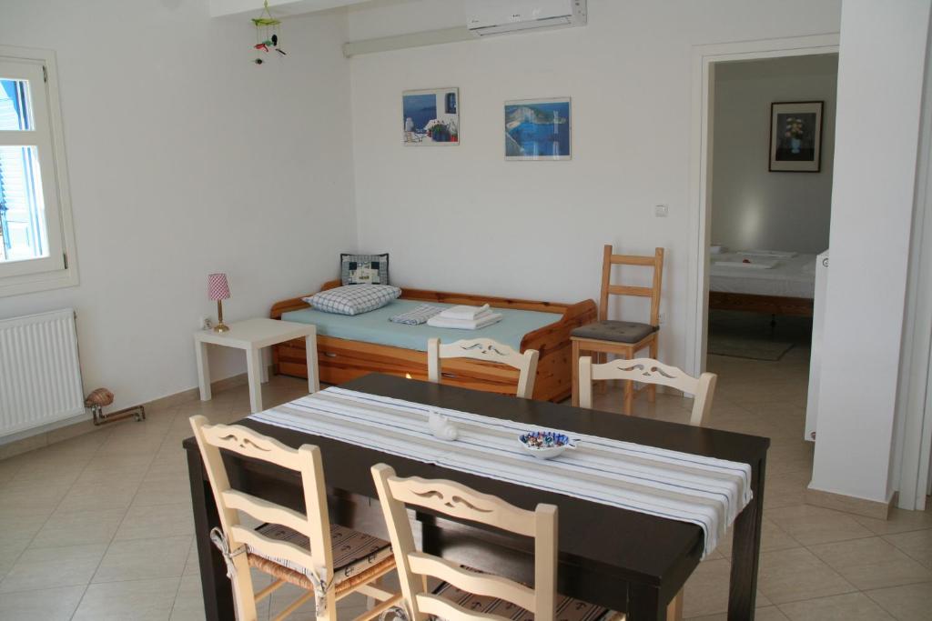 Postel nebo postele na pokoji v ubytování Villa Gabriela