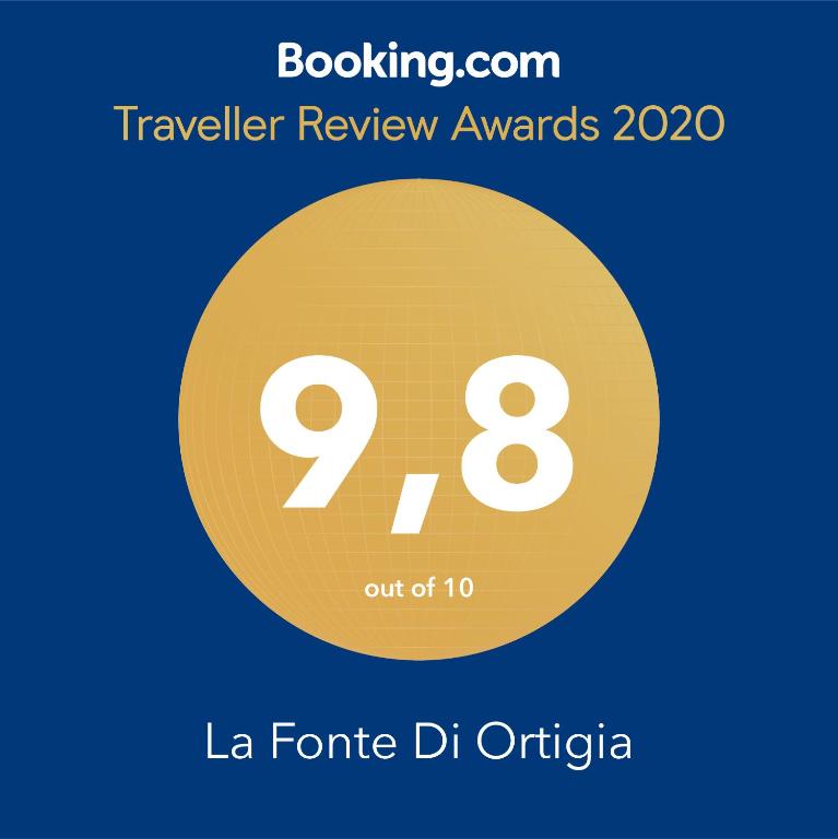 Certifikát, ocenenie alebo iný dokument vystavený v ubytovaní La Fonte Di Ortigia
