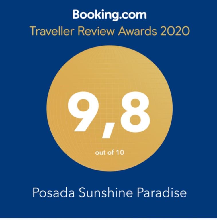 Certifikát, hodnocení, plakát nebo jiný dokument vystavený v ubytování Posada Sunshine Paradise