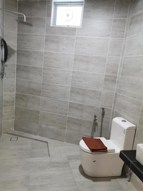 Koupelna v ubytování L Hotel