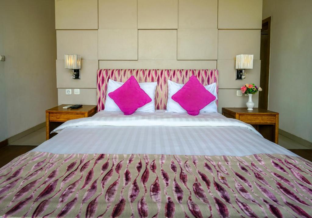 Letto o letti in una camera di Ocean View Residence