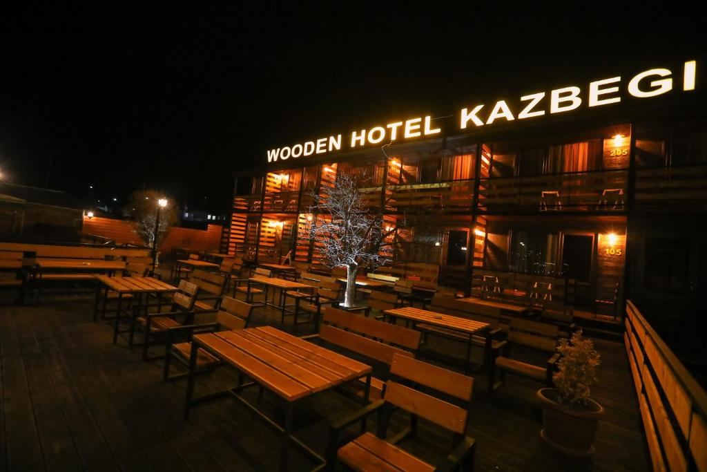 Fotografie z fotogalerie ubytování Wooden Hotel Kazbegi v destinaci Stepancminda