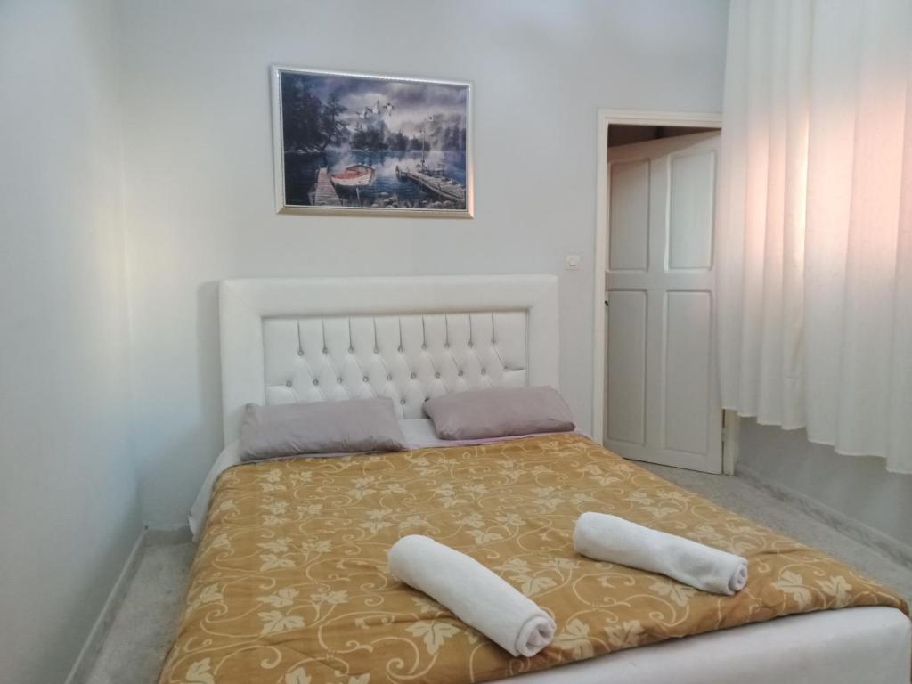 Postel nebo postele na pokoji v ubytování Maison Olga - Ancienne Medina