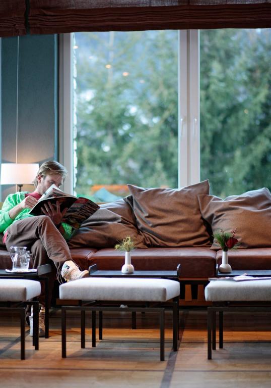 Posezení v ubytování Design Hotel Miramonte