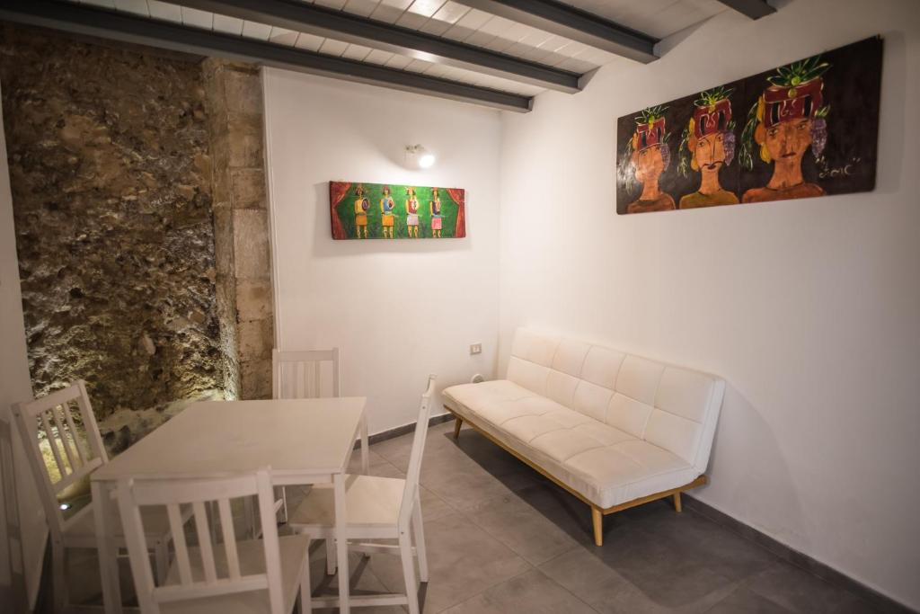 Χώρος καθιστικού στο Aretusa Vacanze B&B