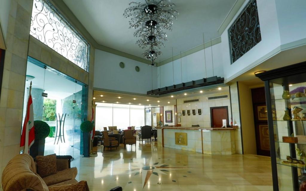 Vstupní hala nebo recepce v ubytování Eden Hotel