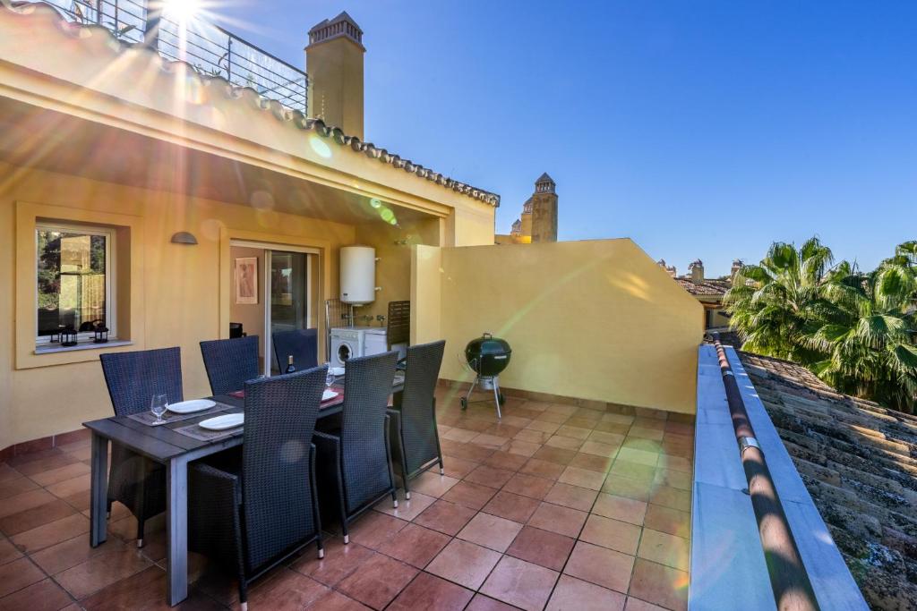 Balkón nebo terasa v ubytování Sierra Blanca, Marbella