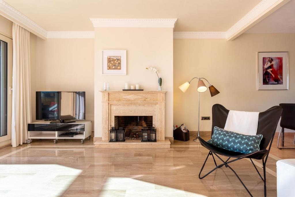Posezení v ubytování Sierra Blanca, Marbella