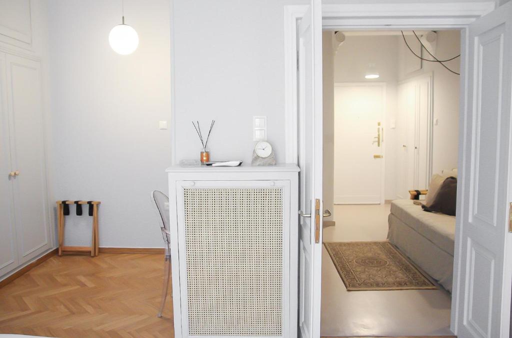 A bathroom at API Projects Athens - Parliament Apartment