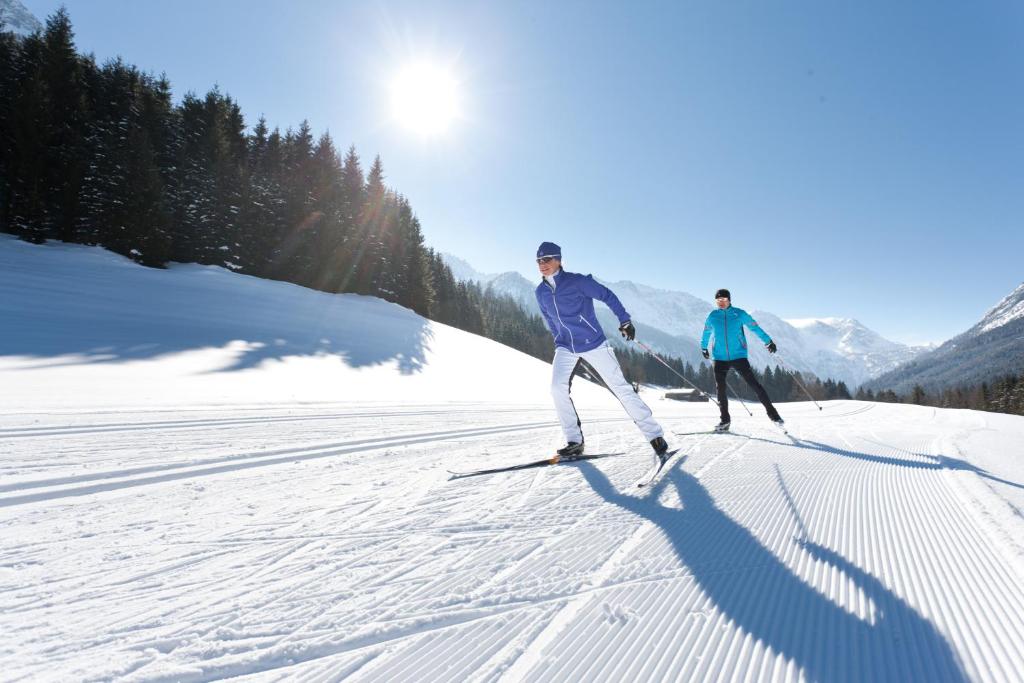 Pension Zum wilden Hannes v zimě
