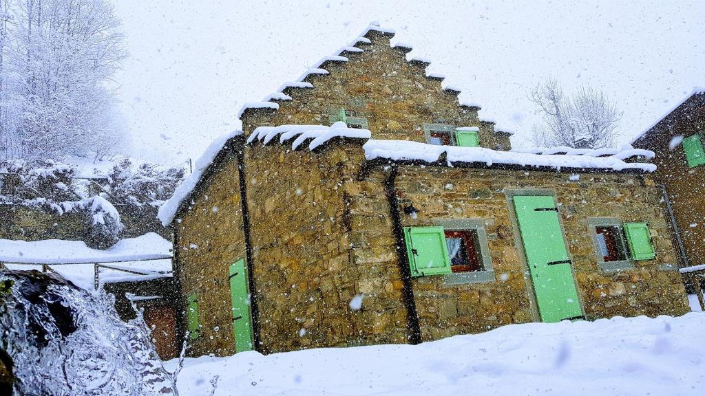 Il Borgo Dei Celti v zime