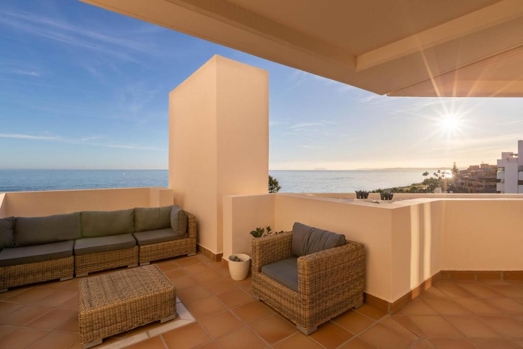 Posezení v ubytování Bahía Boutique Apartments