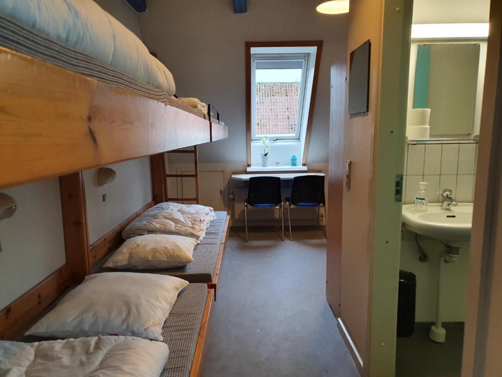 Postel nebo postele na pokoji v ubytování Danhostel Ringsted