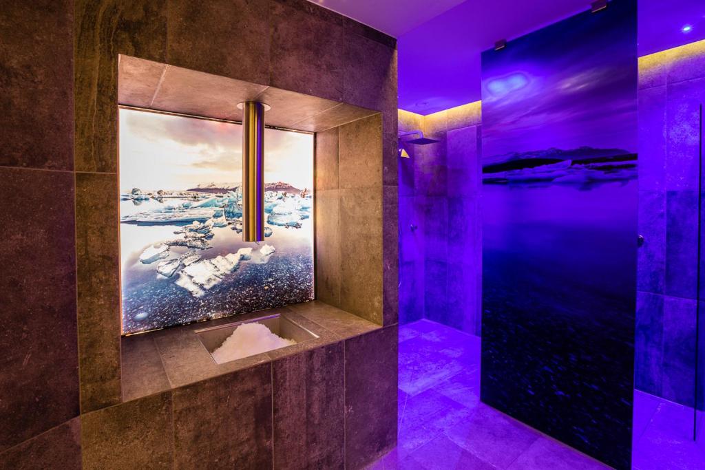 Kúpeľňa v ubytovaní Hotel Rosslaufhof
