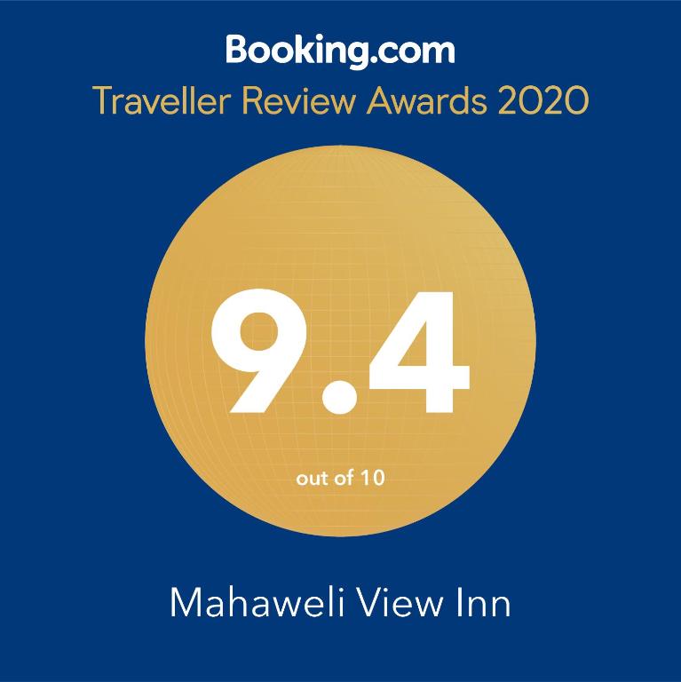 Certifikát, hodnocení, plakát nebo jiný dokument vystavený v ubytování Mahaweli View Inn