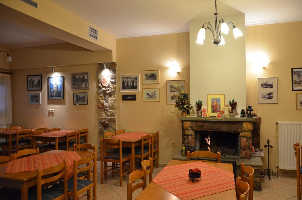Restaurace v ubytování Guesthouse Lithos