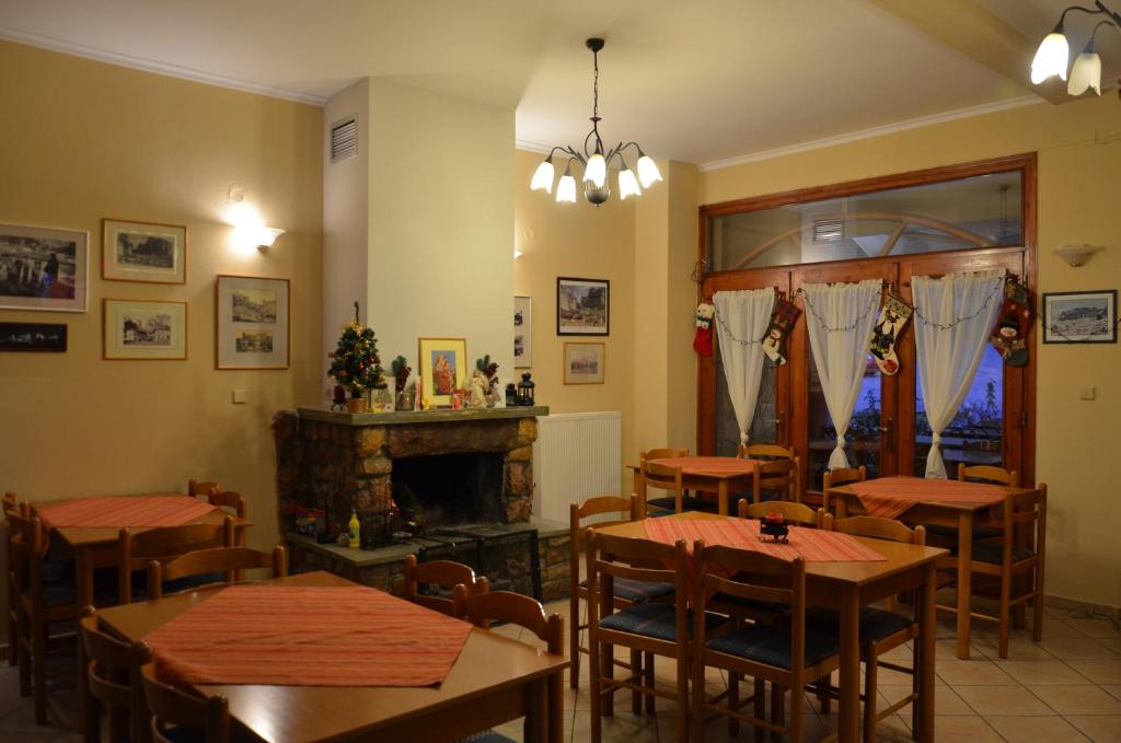 Restaurace v ubytování Guesthouse Lithos