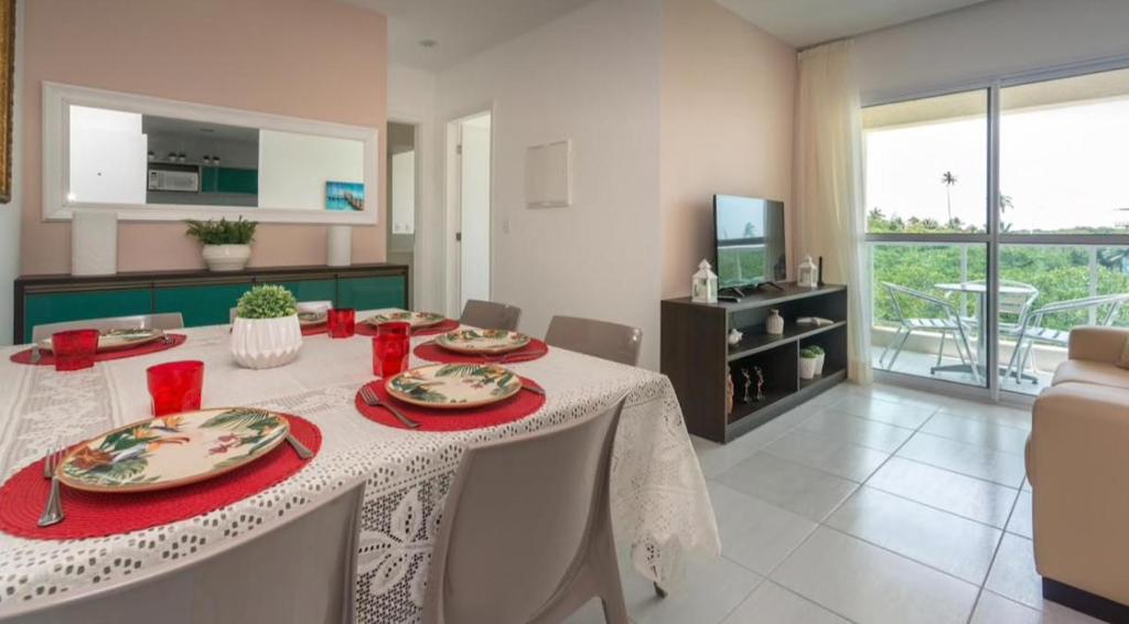  Flat 2 qtd de luxo em Porto de Galinha