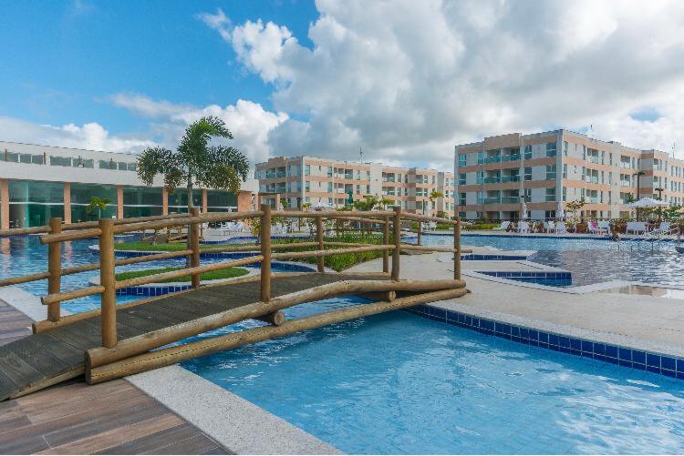  Flat 2 qtd de luxo em Porto de Galinha
