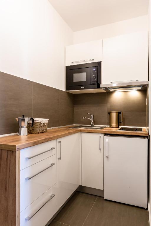 A kitchen or kitchenette at Apartmán Dagmar