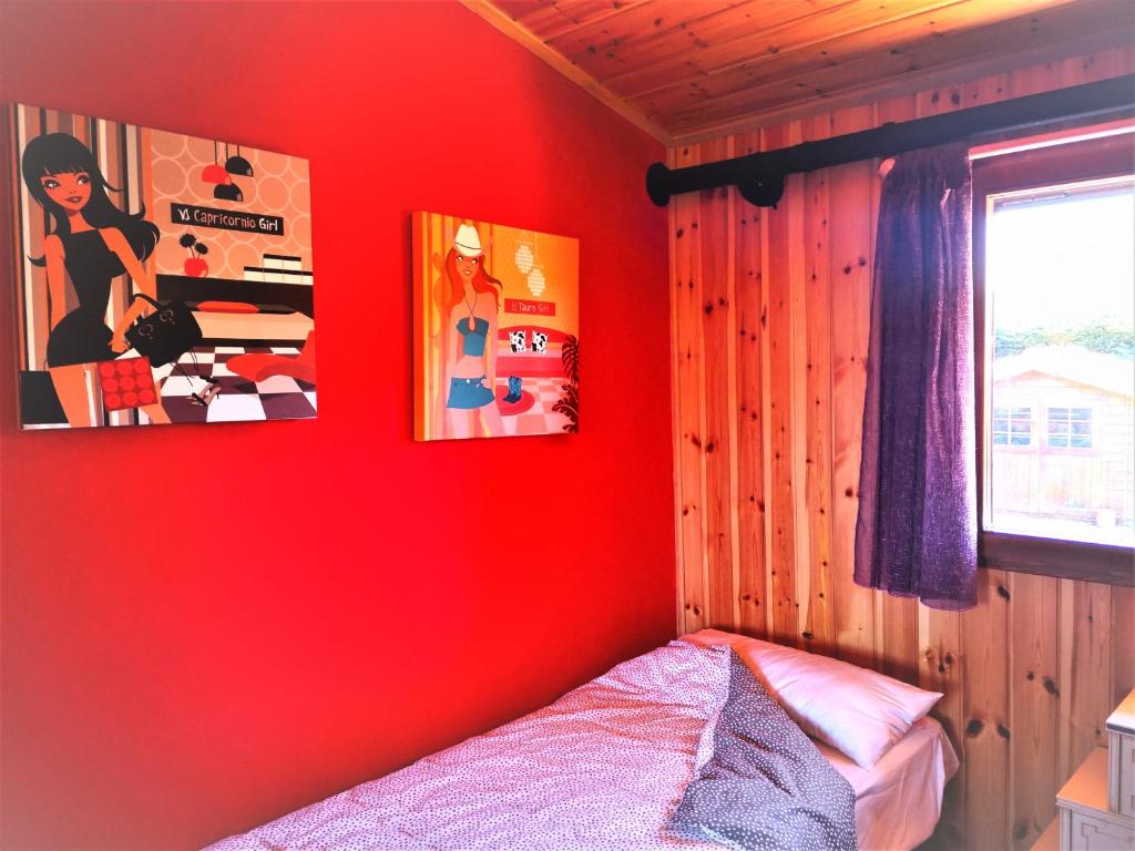 Postel nebo postele na pokoji v ubytování CON PISCINA SANSIL RURAL Atapuerca