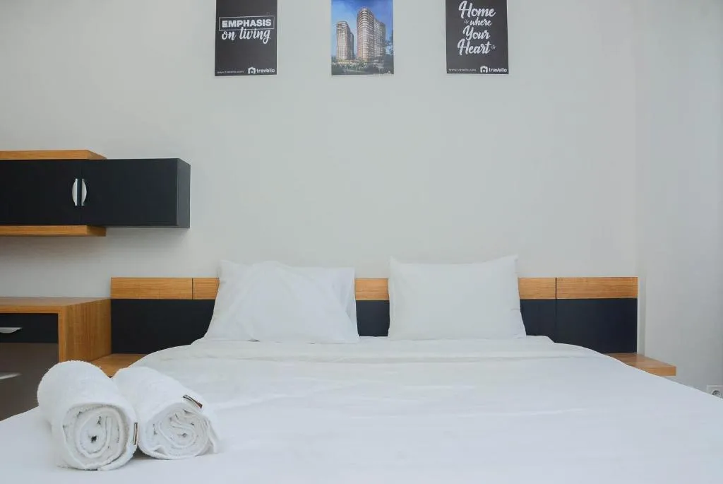 Best Modern 1BR The Mansion Kemayoran By Travelio, Jakarta, Indonezia