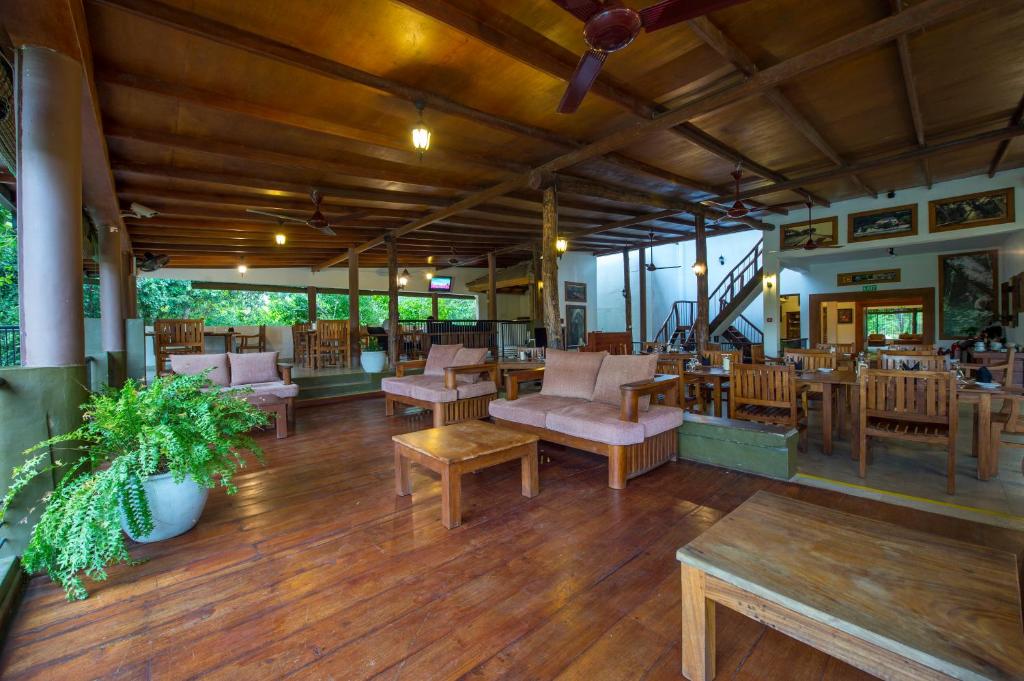 Restaurace v ubytování Kalu's Hideaway Udawalawe