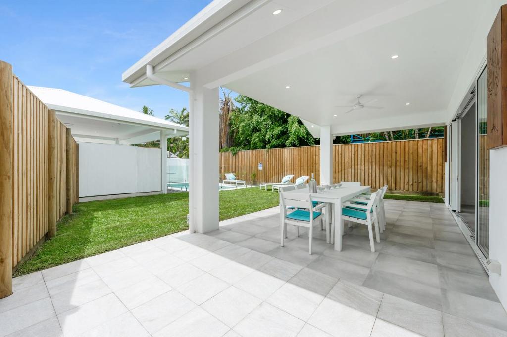 Patio nebo venkovní prostory v ubytování WhiteSands