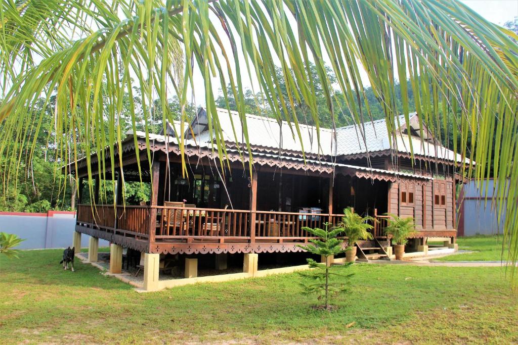 Zahrada ubytování Villa Kelapa Langkawi