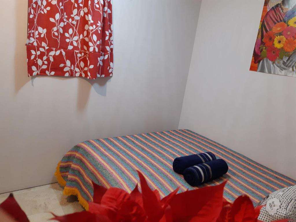 Postel nebo postele na pokoji v ubytování Alameda House