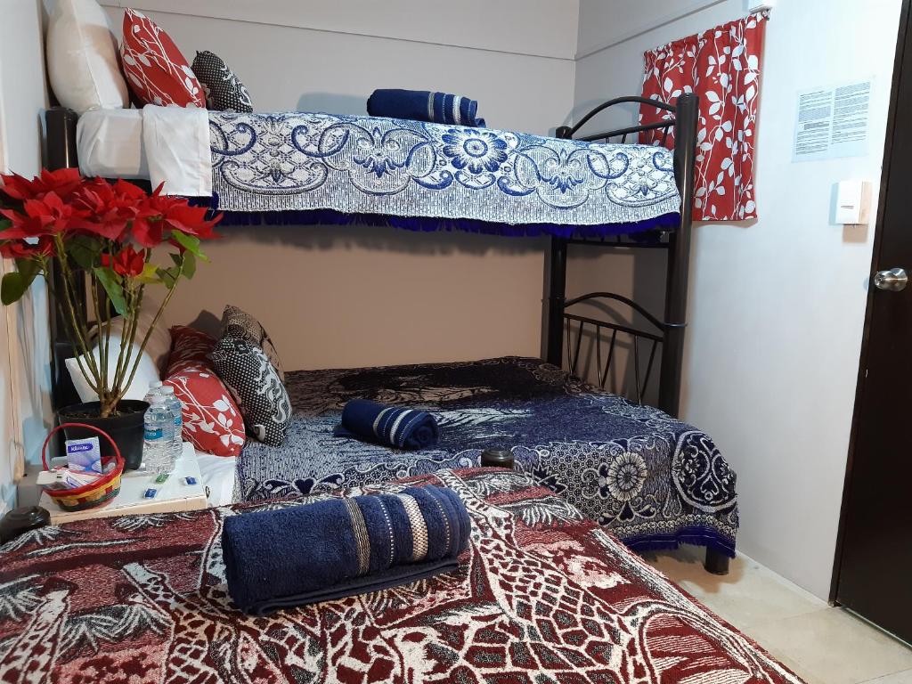Postel nebo postele na pokoji v ubytování Alameda House