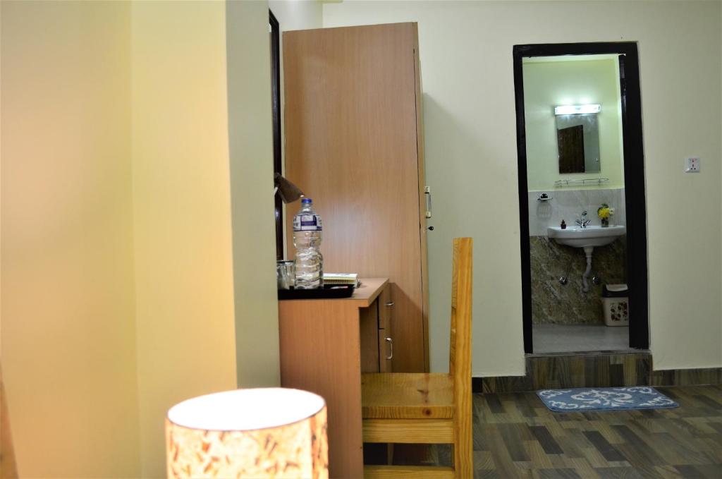 Koupelna v ubytování Tanani Newa Home -Dhaulagiri