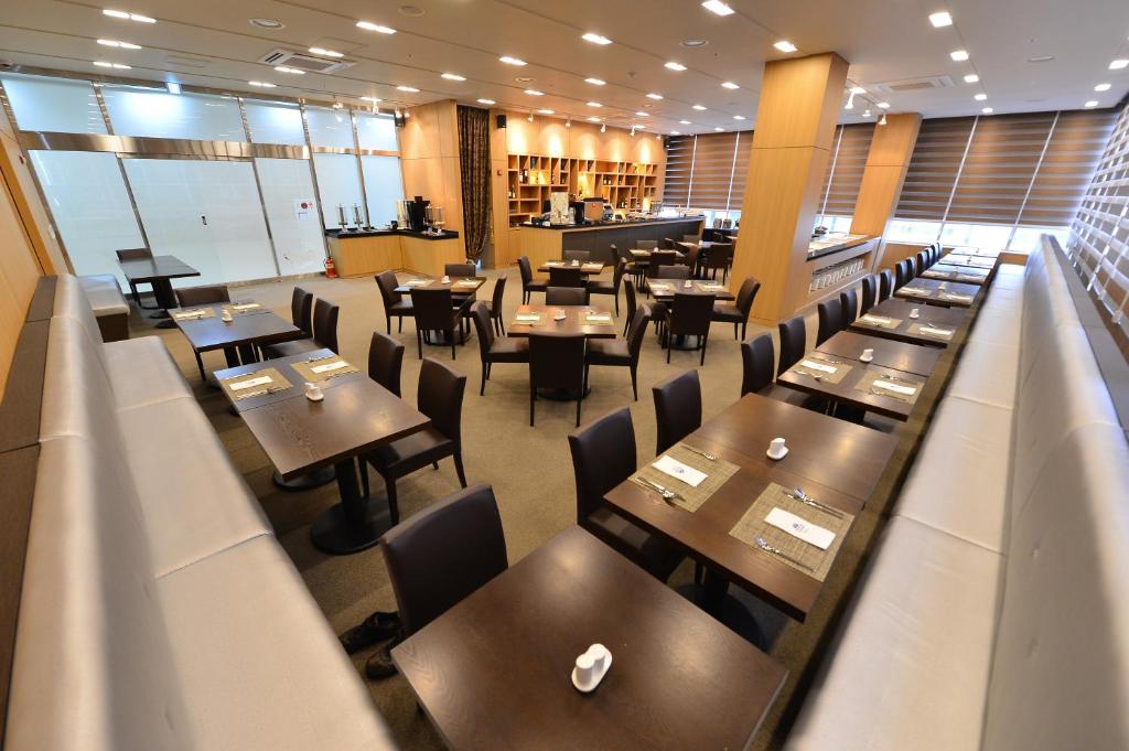Posezení v ubytování Haeden Hotel High End Suwon