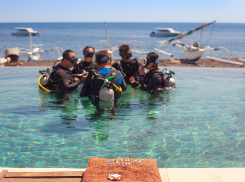 Hosté ubytování Hi Blue Bali Melasti Dive Resort