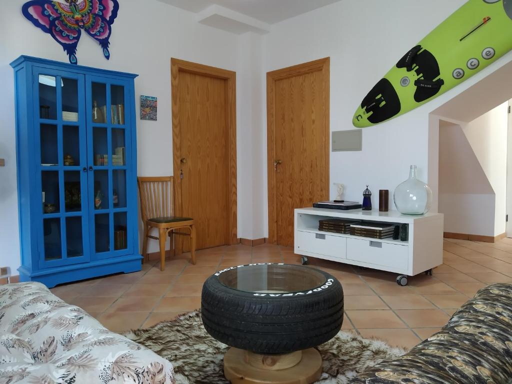 Kuchyň nebo kuchyňský kout v ubytování Alojamiento Rural Monte del Sol