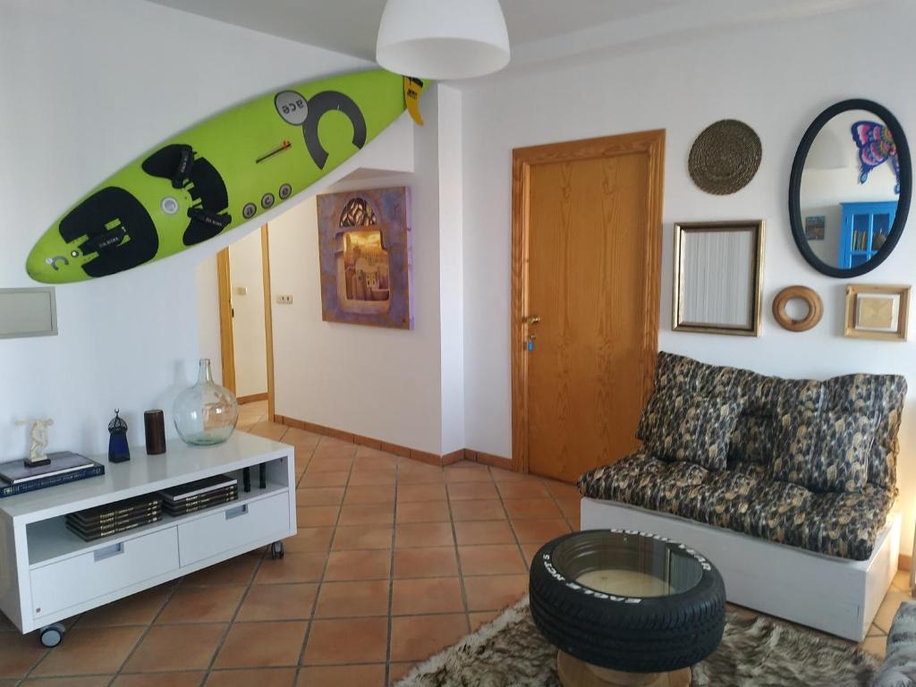 Posezení v ubytování Alojamiento Rural Monte del Sol