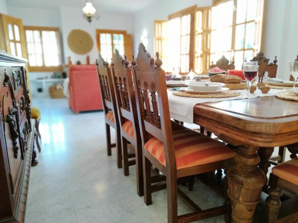 Posezení v ubytování Alojamiento Rural Monte del Sol