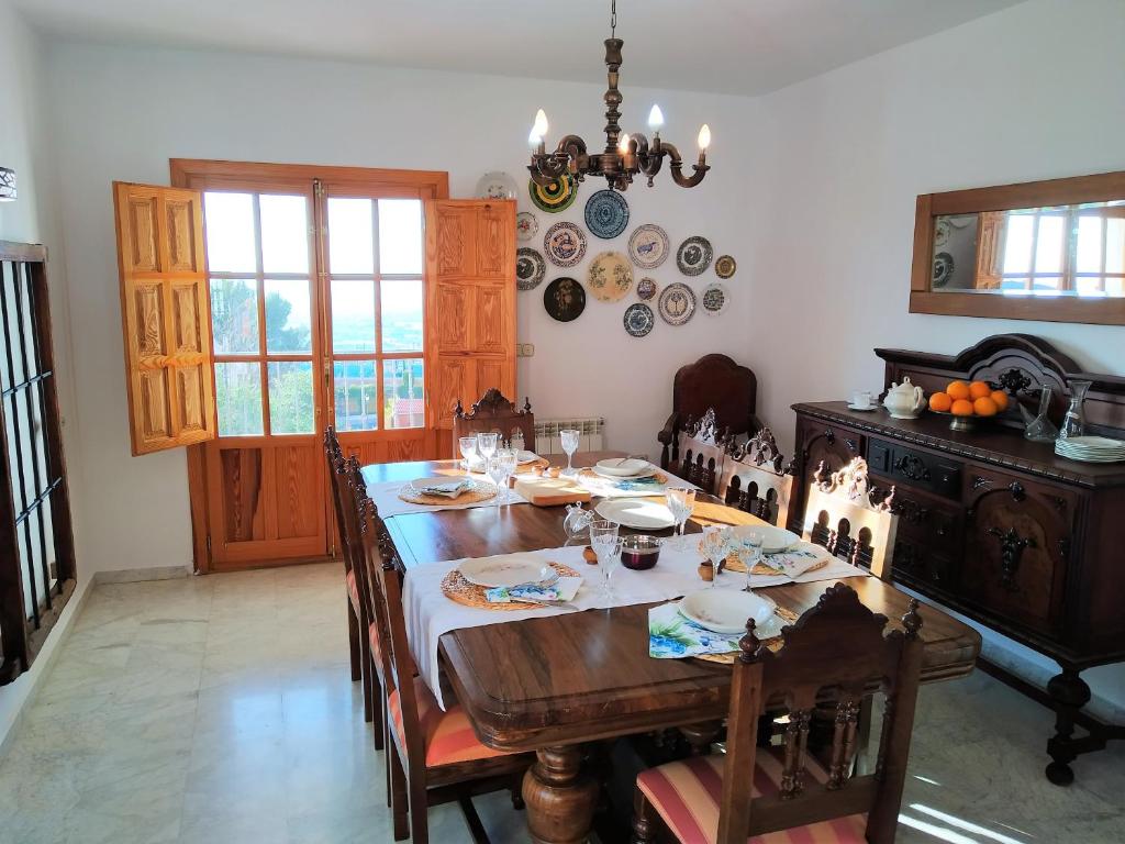 Posezení v ubytování Alojamiento Rural Monte del Sol
