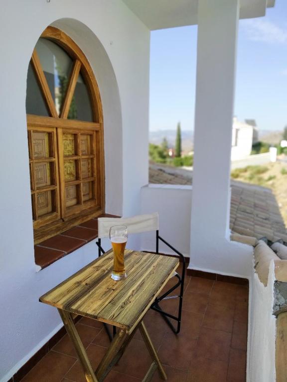Balkón nebo terasa v ubytování Alojamiento Rural Monte del Sol