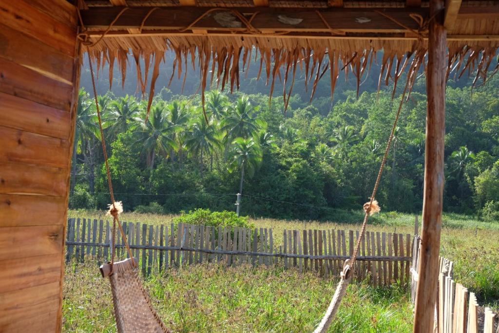 Zahrada ubytování Palayan Paradise Huts