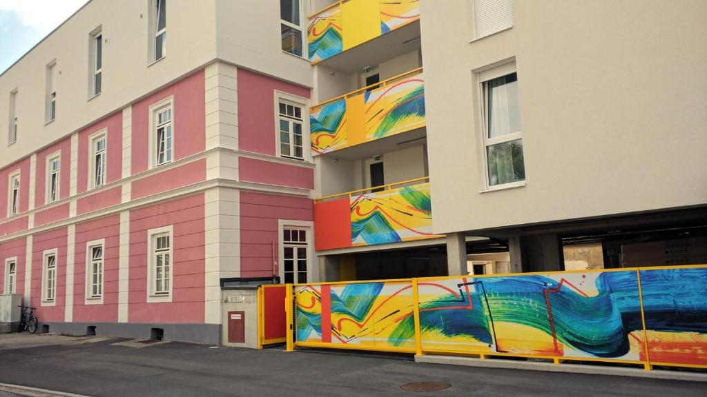 Budova, v ktorej sa apartmán nachádza