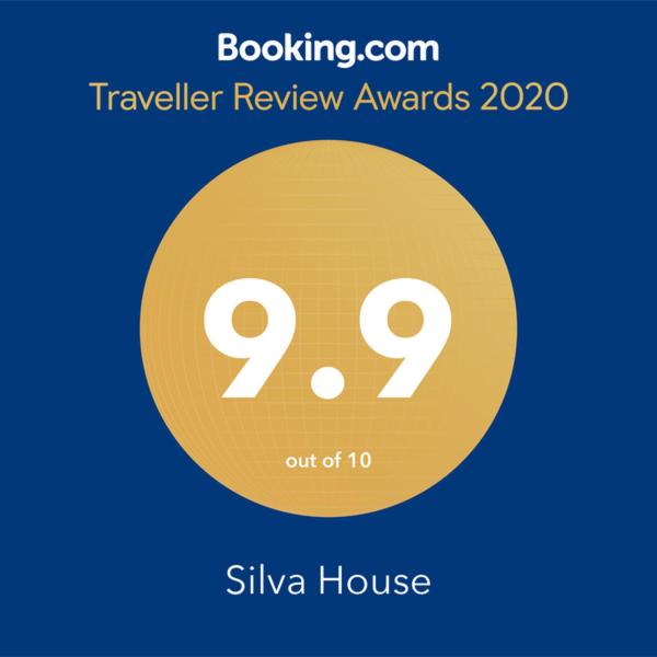 Certifikát, hodnocení, plakát nebo jiný dokument vystavený v ubytování Silva House