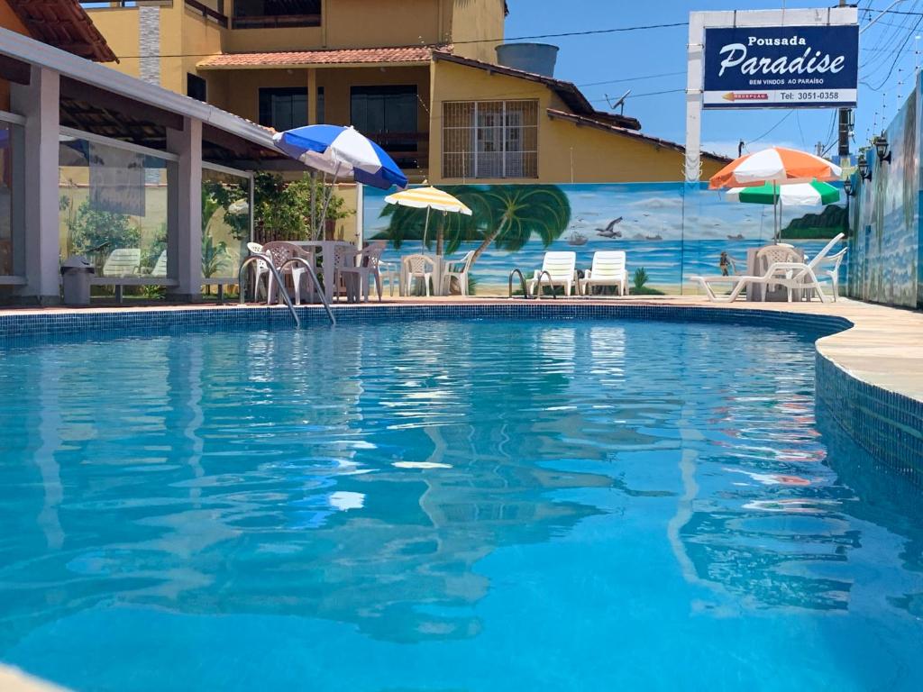 Bazén v ubytování Pousada Paradise nebo v jeho okolí