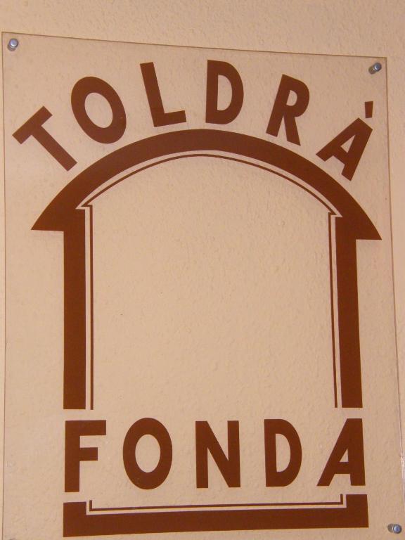 Certifikát, hodnocení, plakát nebo jiný dokument vystavený v ubytování Fonda Toldra